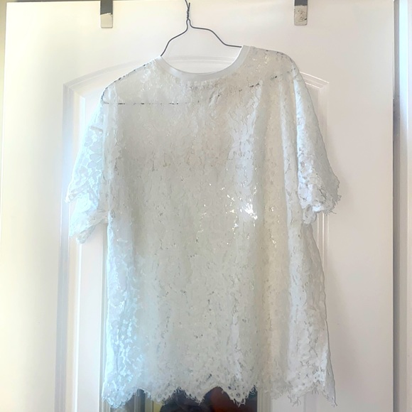 Tops - Zara Lace Top Small